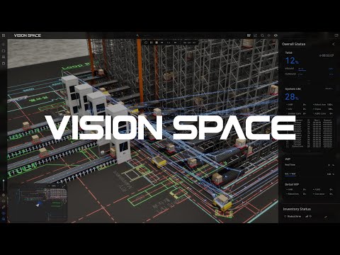 Optimize Your Operations with VISIONSPACE AI Simulation | 3D Animation | Explainer | VISIONSPACE