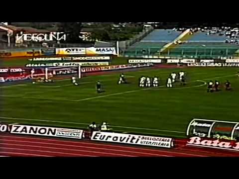 Serie A 1995-1996, day 33 Padova - Cagliari 2-1 (Lantignotti, Vlaovic, Serao)