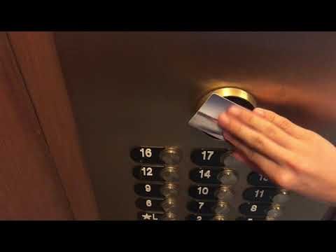 OTIS Series M2 traction elevators @ Halekulani Hotel in Honolulu, Hawaii (west tower)