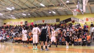 preview picture of video 'Basketball vs. Mitchell with Gant's Buzzer Beater'