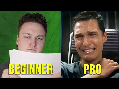 Beginner vs Oscar Winning Actor (Same Scene)