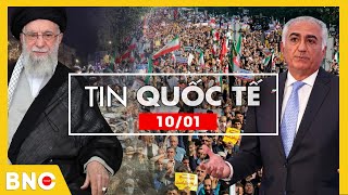 Iran: Hoàng Tử lưu vong “phát lệnh” chiếm các thành phố;Mỹ choáng “định giá Greenland” | Tin Quốc Tế