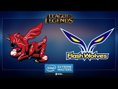 League of Legends - AHQ vs. Flash Wolves - IEM 2015 Taipei - Match 1 Semifinal