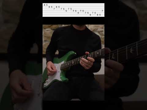 The First Bonamassa Lick is the Hardest...