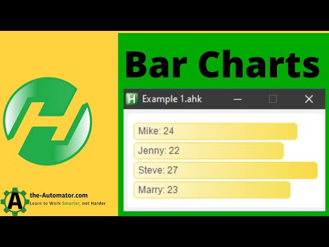 How to easily create Bar Charts with AutoHotkey and the GDI library