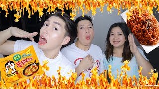 SPICY NOODLE CHALLENGE FT. FAMILY (KAGULO BES)