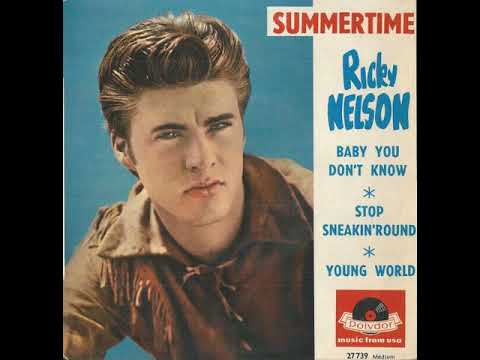 Ricky Nelson ~ 1962 ~ Summertime