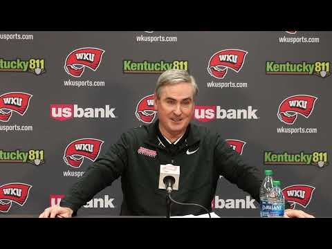 WKU MBB HC Rick Stansbury - UAB Postgame Media 1-27-22