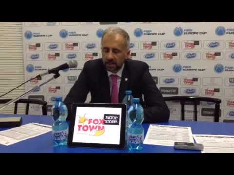 Eurocup FoxTown Cantu - ECE BULLS la sala stampa di Corbani