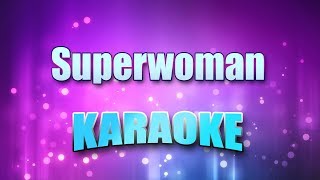 White, Karyn - Superwoman (Karaoke &amp; Lyrics)