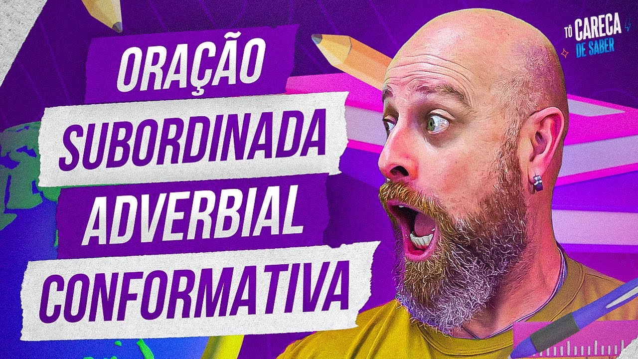 Oração Subordinada Adverbial Conformativa [Prof. Noslen] #carecadesaber #professornoslen