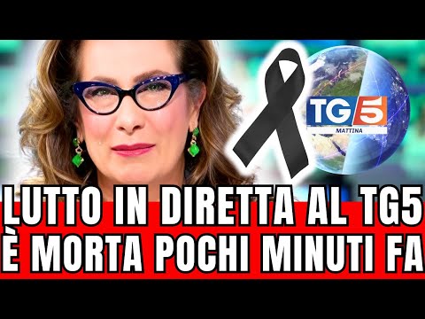 🔴 MOURNING LIVE ON TG5. SUDDEN DEATH A FEW MINUTES AGO...