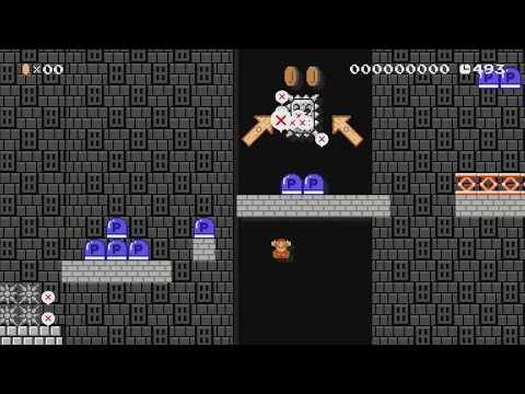 A P switch perdicement by jason - SUPER MARIO MAKER - NO COMMENTARY 1bi