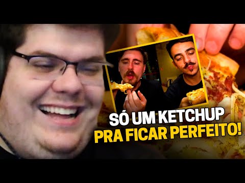 CASIMIRO REAGE: GABA NO FORNÊS - MAIS DE 55 SABORES DE PIZZA | Cortes do Casimito