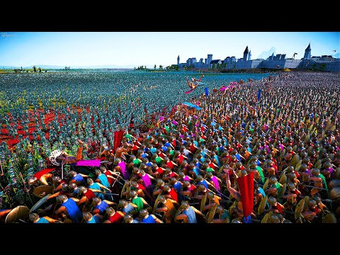 Can SPARTA Protect their CASTLE UNDER SIEGE? - Ultimate Epic Battle Simulator 2 | UEBS 2