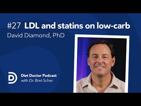 LDL and statins on low carb with David Diamond, PhD — Diet Doctor Podcast