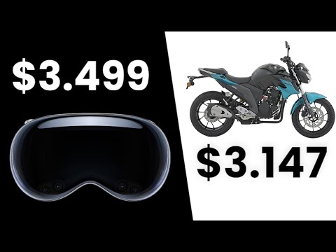 Apple Vision Pro vs📱💰🏍️
