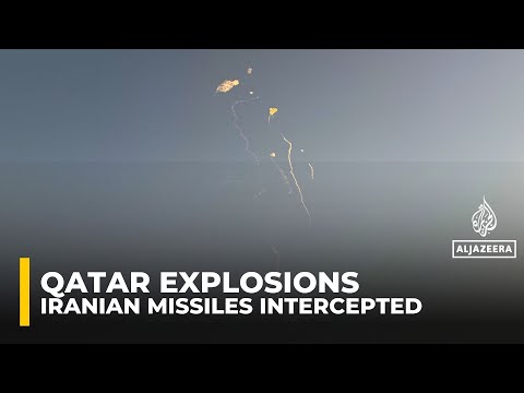 Explosions in Doha as Iran continues retaliatory strikes on US assets across Gulf