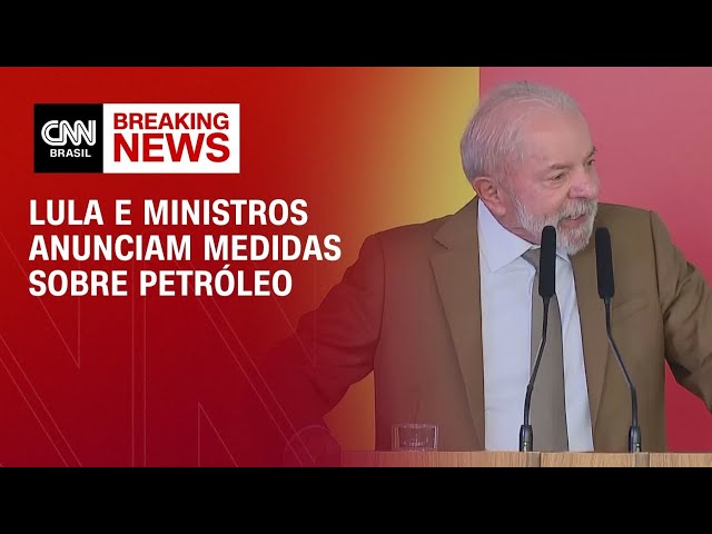 Lula e ministros anunciam medidas sobre petróleo | MONEY NEWS