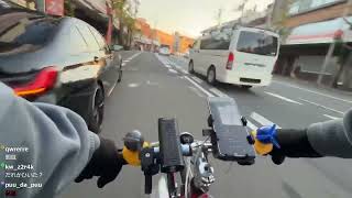 ウェイパー高橋KICK配信　【チャリ旅】京都　安井金毘羅宮、壹銭洋食 本店とか行く（はしもとくんに凸あり）　2025/11/20