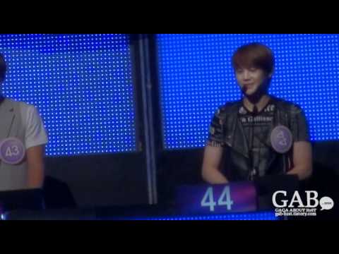 [Fancam] 110619 BEAST (비스트) DongSeob recording 1 vs 100