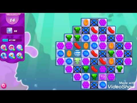 Candy Crush Saga Hard Level 297 Complete 19 Move