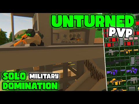 My BEST SOLO Domination in 8,000 Hours - Unturned PvP