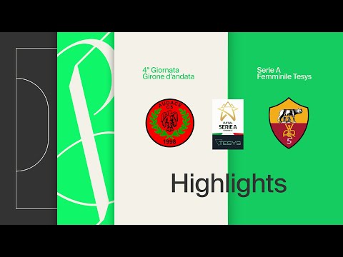 Audace Verona-Women Roma 1-7 | Goals and highlights | Matchday 4 | Serie A Tesys 2025/2026