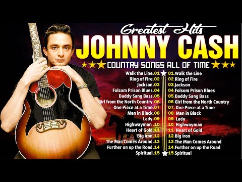 The Best of Johnny Cash Top 100 2024  🎙️  🎙️  🎙️🎙️🎙️