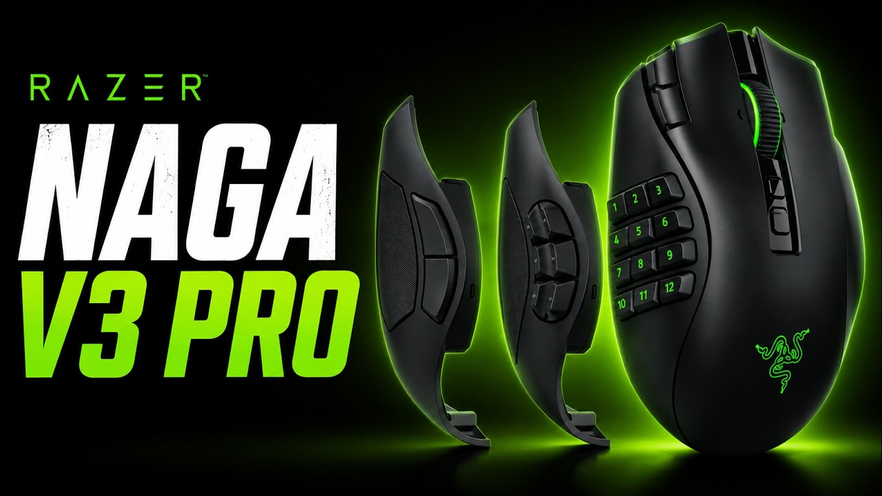 Razer Naga V3 Pro Review / NEW & UPDATED