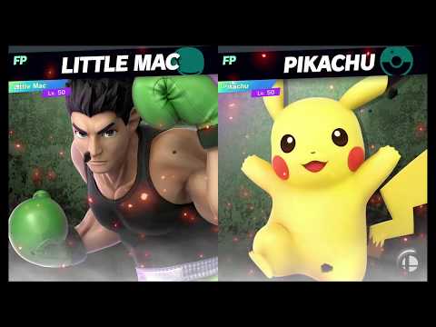 Super Smash Bros Ultimate Amiibo Fights   Request #8902 Little Mac vs Pikachu
