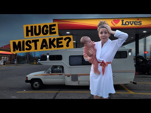 Sleeping at Truck Stops Across the USA with a Baby
