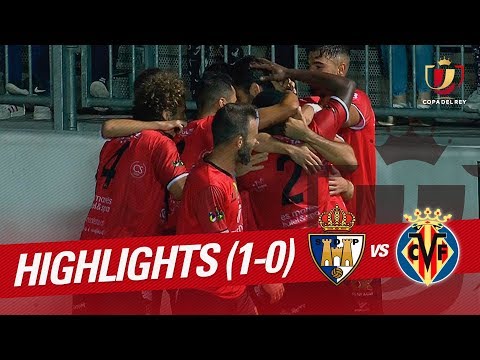Resumen de SD Ponferradina vs Villarreal CF (1-0)