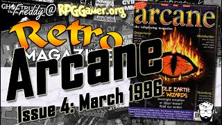 Arcane Magazine Issue 4 (March 1996) — UK RPG Magazine Flickthrough | Retro Magazine