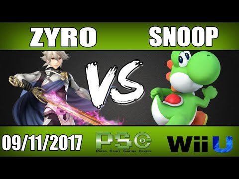 Zyro (Corrin) vs PWRUP | Snoop (Yoshi) - Wii U Winners Semi S4M