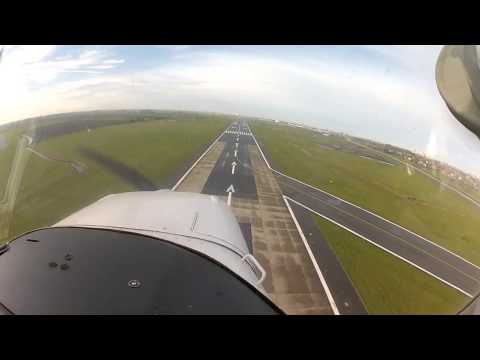 X-wind landing EBOS Cessna 150 PIC Marc Meyns