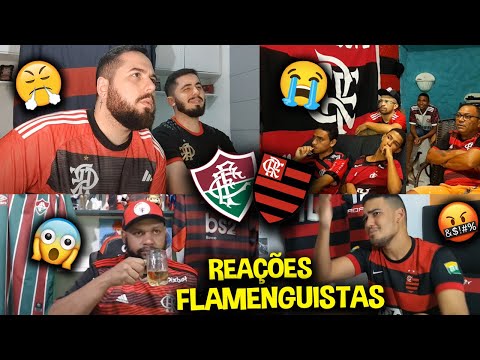 TODAS AS REAÇÕES DOS FLAMENGUISTAS I FLUMINENSE 4X1 FLAMENGO [REACT FLA-FLU FINAL CARIOCÃO 2023]