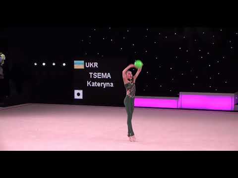 Kateryna Tsema Junior Ball Final 28,300 SILVER - FIG IT "Miss Valentine 2023"