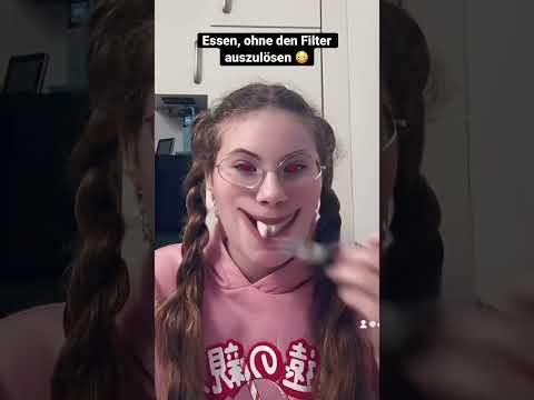 Essen, ohne den Filter auszulösen 😈 #shorts