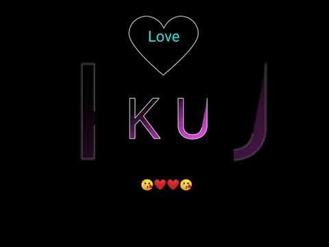 K Love U Status / k u name status / k u name status video / k u latter status #short