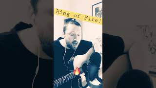 Johnny Cash absolute fire of a song ~ ring of fire!!