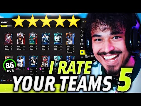 I RATE YOUR TEAMS EP. 5 - Madden 24 Ultimate Team