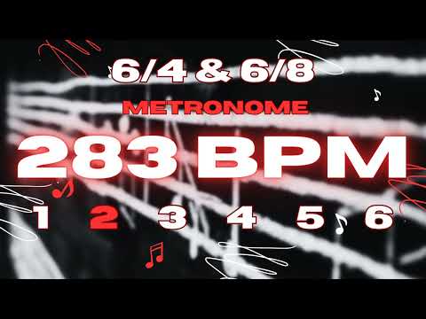 283 BPM - 6/4 & 6/8 Metronome