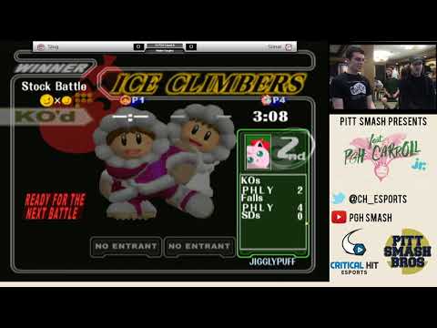 PGH Carroll Jr. | Slug (Ice Climbers) vs Sonar (Jigglypuff) | Winners Bracket