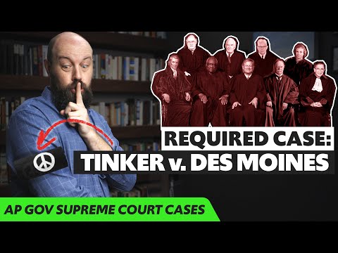 Tinker v. Des Moines, EXPLAINED [AP Gov Required Supreme Court Cases]