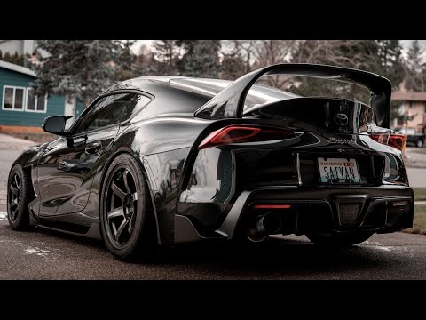 SUPRA gets SEIBON MB Style Wing! (painted & exposed carbon)