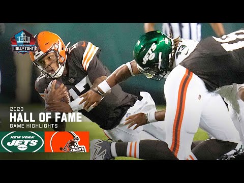 New York Jets vs. Cleveland Browns Game Highlights | 2023 Hall of Fame Game