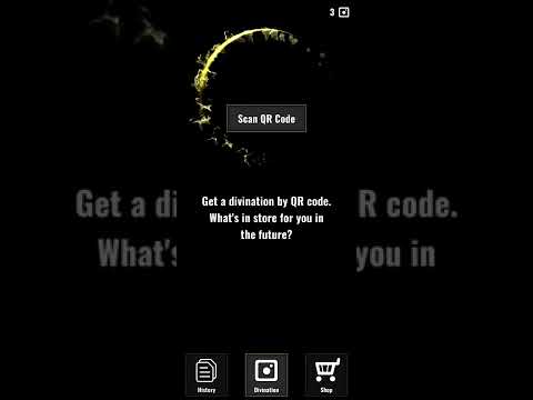 Divination by QR and barcode Video