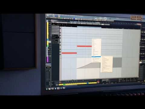 Cubase CC Automation