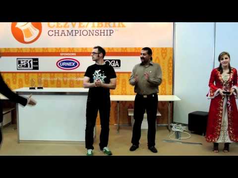 Zoltán Kis - Vienna - Cezve/Ibrik World Championship awards ceremony - 2012